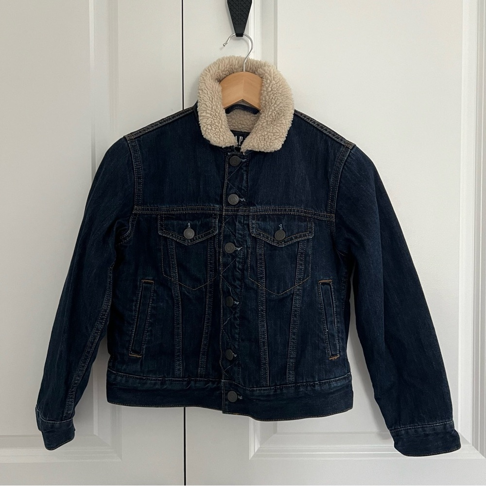 GAP Sherpa Lined Jean Jacket